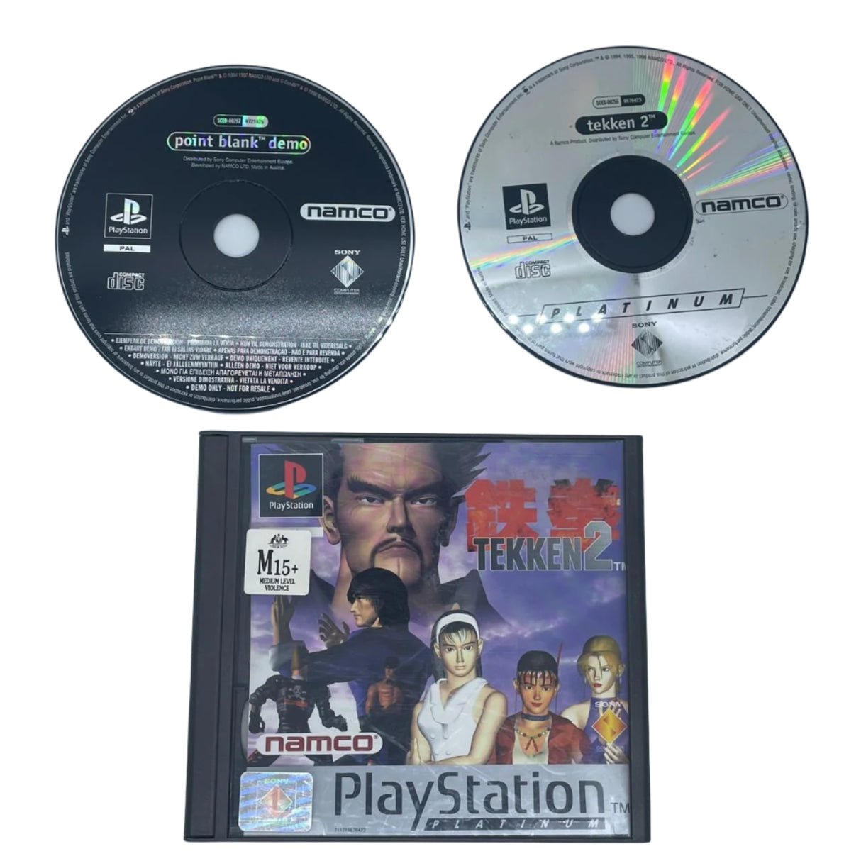 Tekken 2 PlayStation 1 PS1 Game PAL