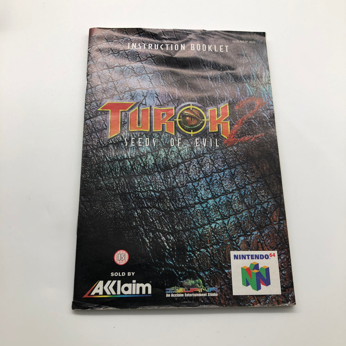 Turok 2 Seeds of Evil Nintendo 64 N64 Game Boxed Complete PAL