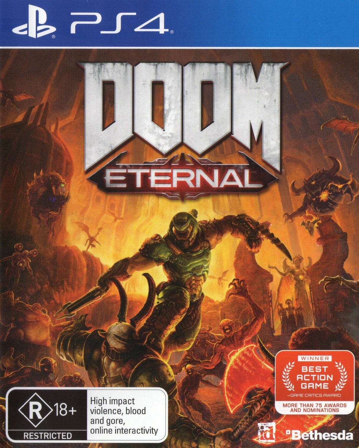 DOOM Eternal PlayStation 4 PS4 Game