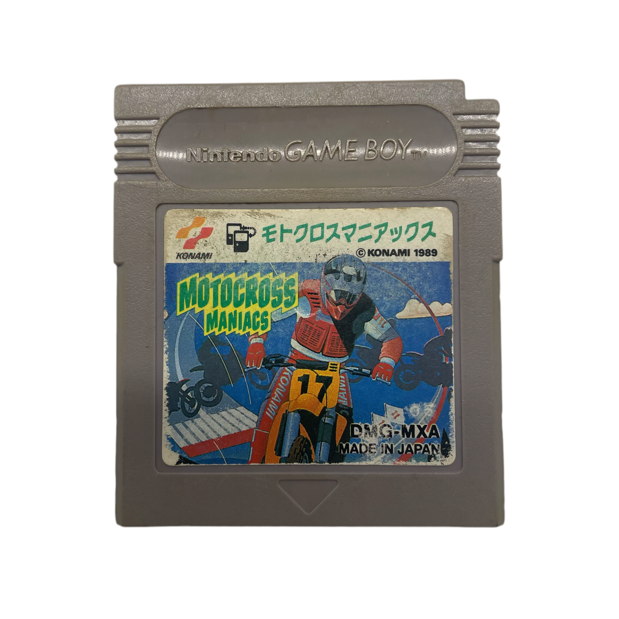 Motocross Maniacs Nintendo Japanese Game Boy Cartridge