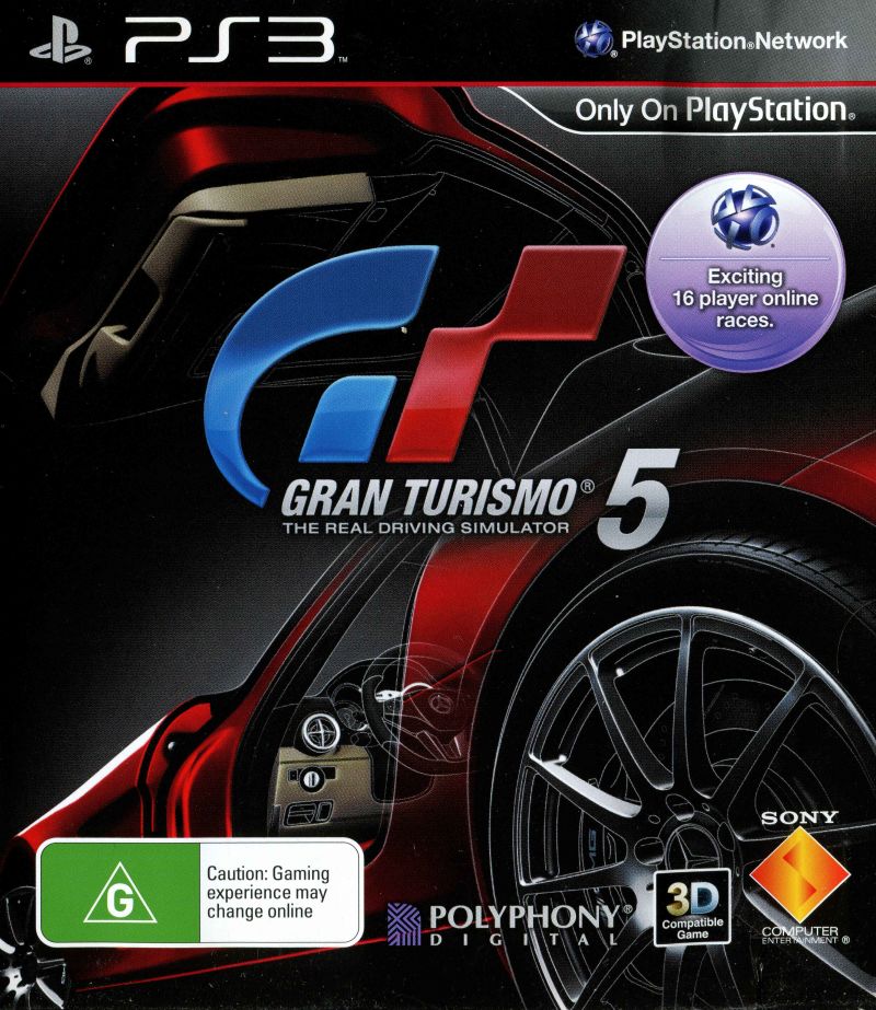Gran Turismo 5 Playstation 3 PS3 Game PAL