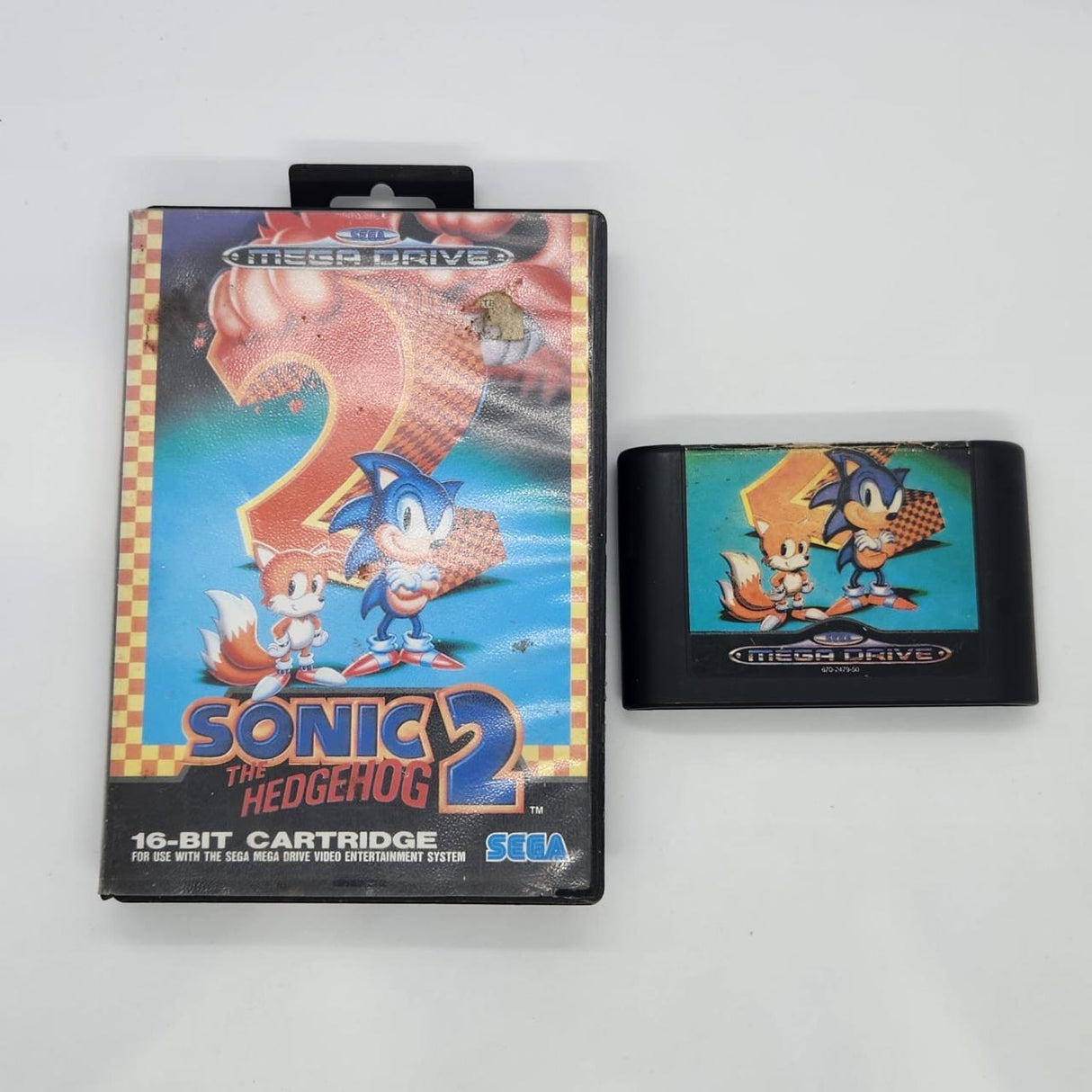 Sonic The Hedgehog 2 Sega Mega Drive Game PAL