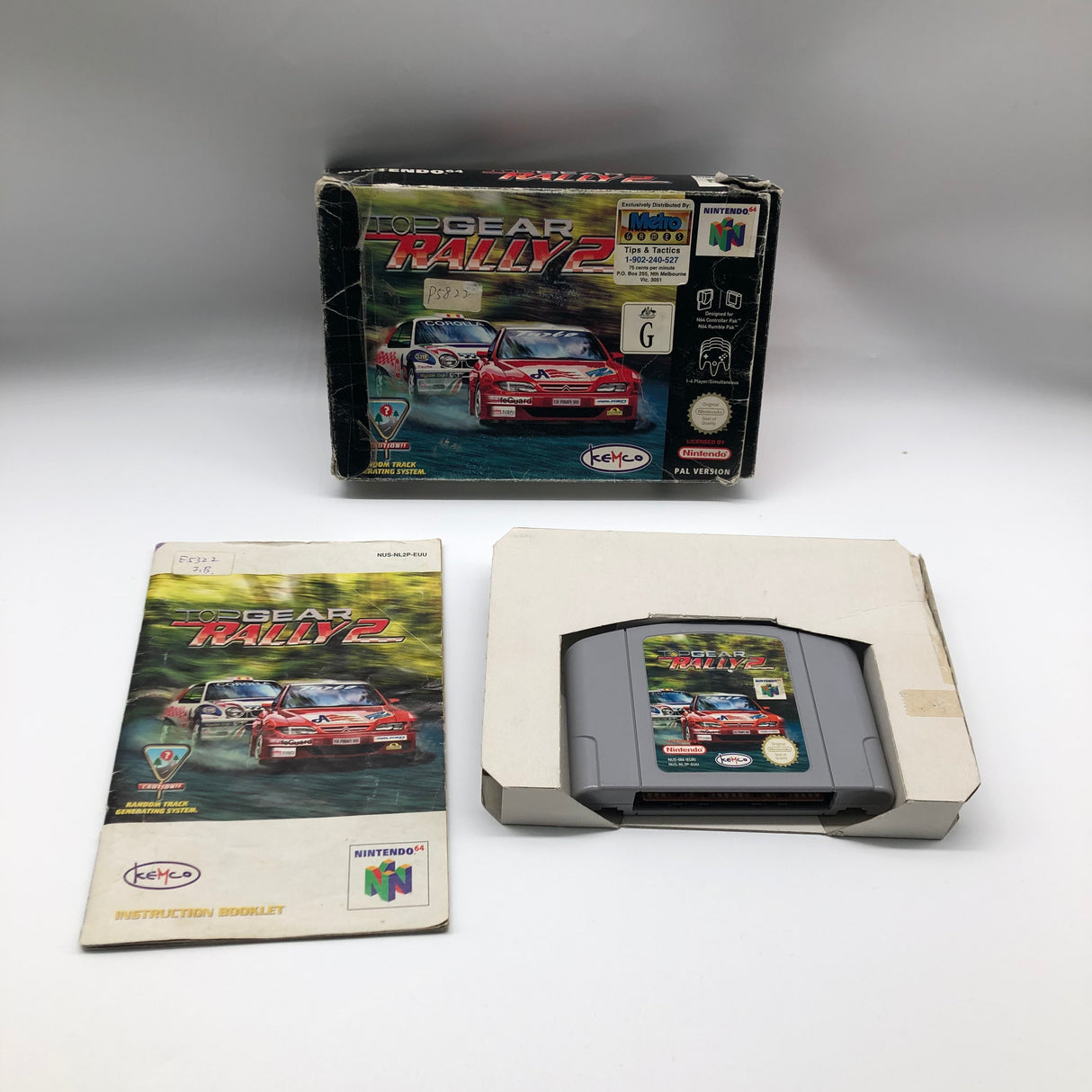 Top Gear Rally 2 Nintendo 64 N64 Game Boxed Complete PAL