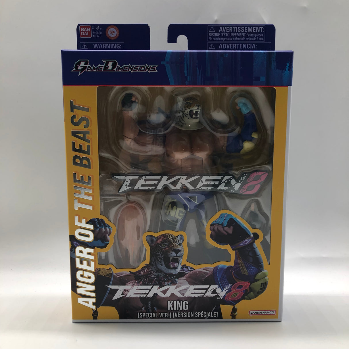 PS5 Playstation 5 Tekken 8 King Edition Game and King Figure no game