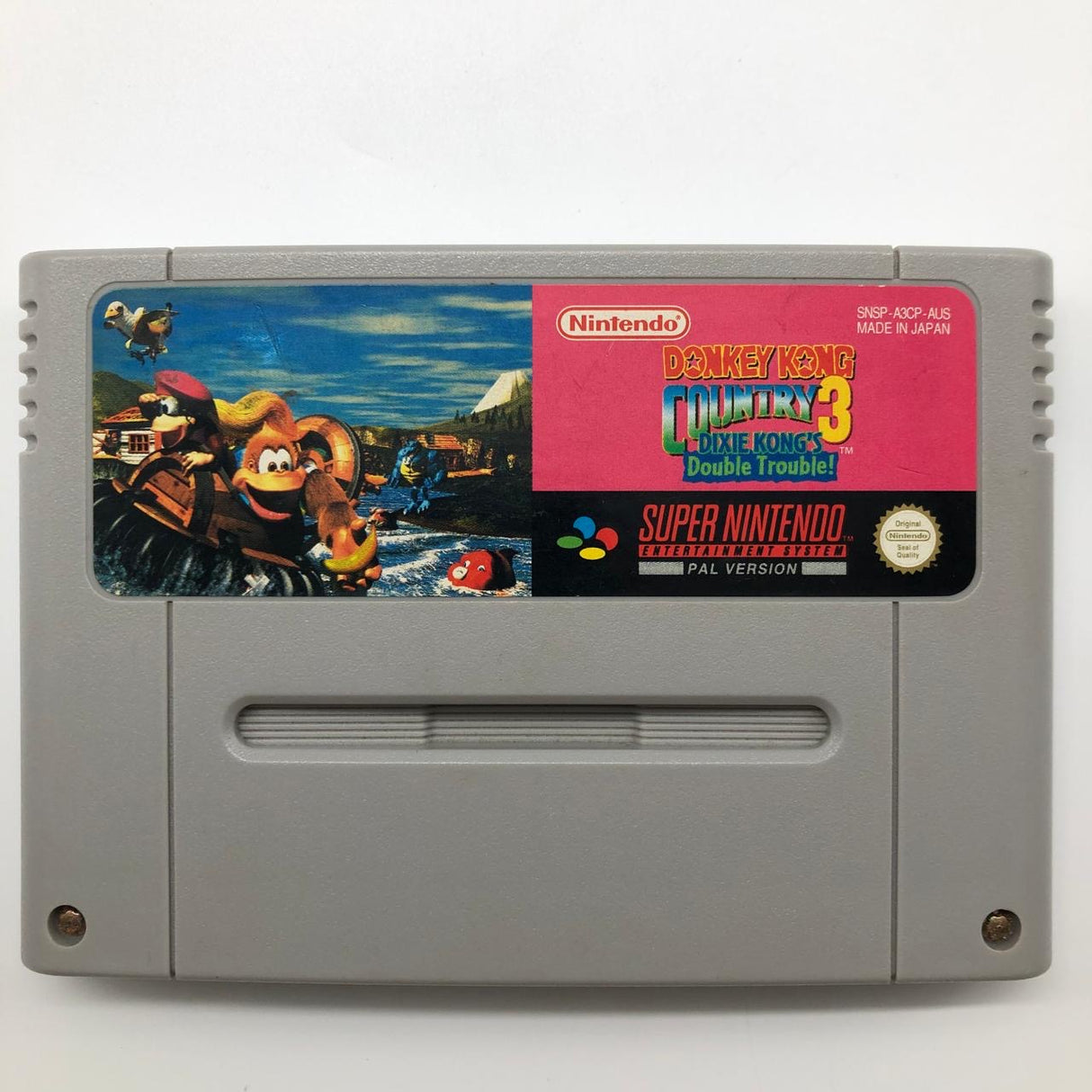 Donkey Kong Country 3 Super Nintendo SNES Game Cartridge PAL