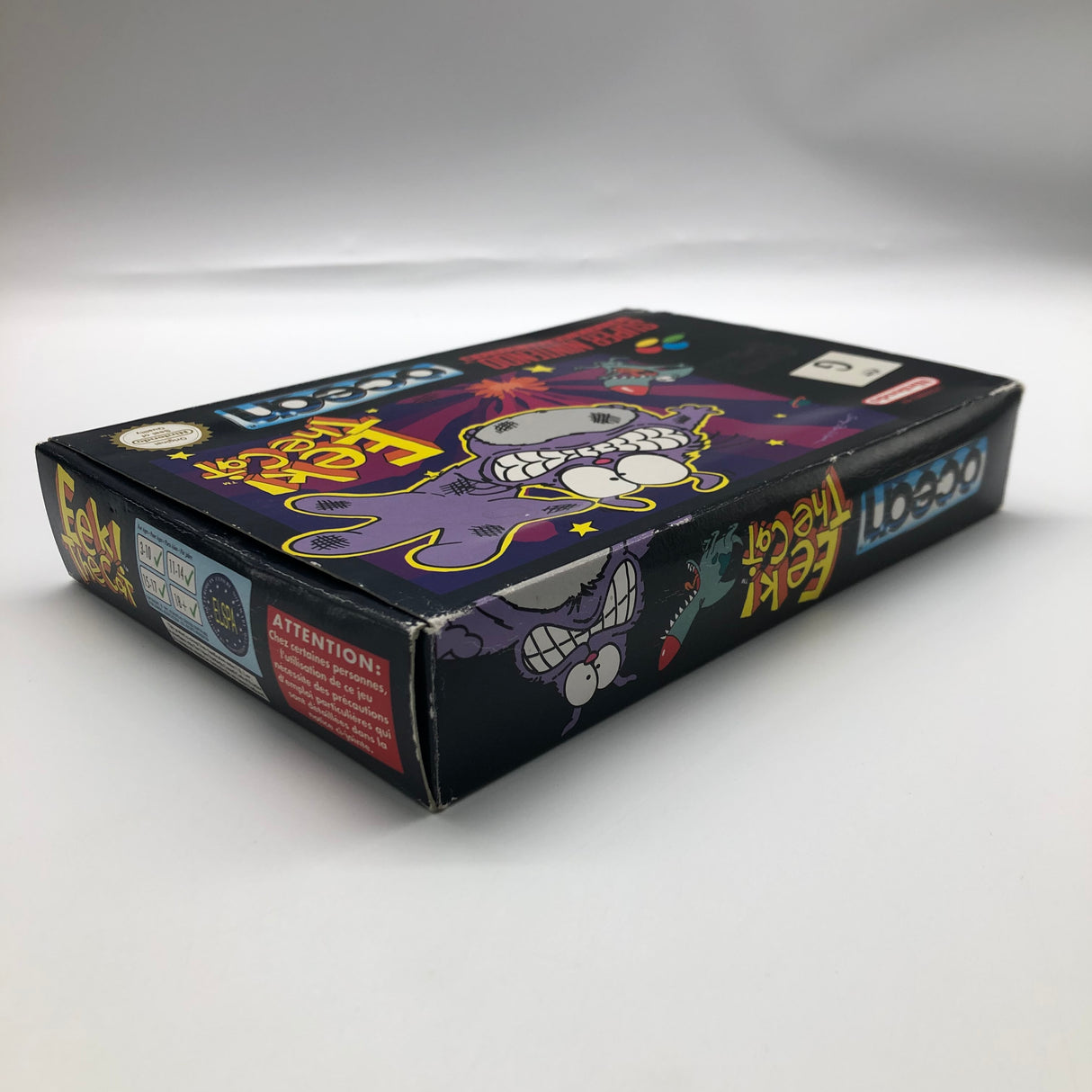 Eek! the Cat Super Nintendo SNES Game Boxed Complete PAL