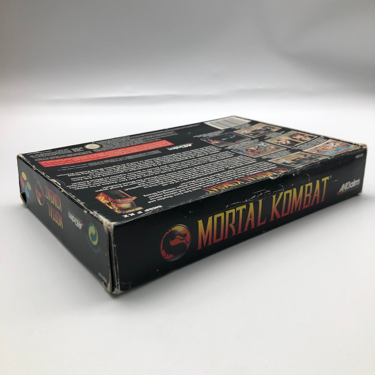 Mortal Kombat Super Nintendo SNES Game Boxed Complete PAL