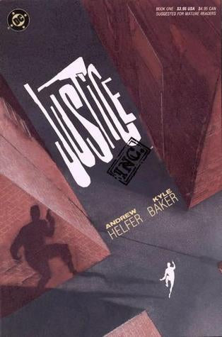 Justice Inc #1 1989 DC Comics by Andrew Helfer & Kyle Baker Comic Book