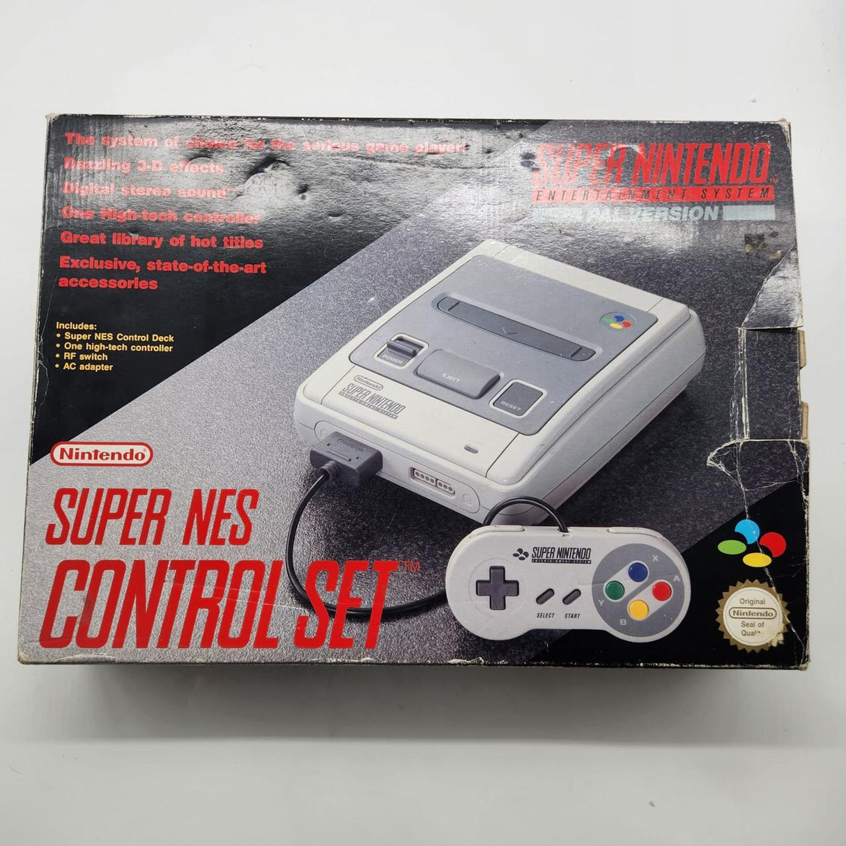 Super Nintendo SNES/NES Control Set Boxed