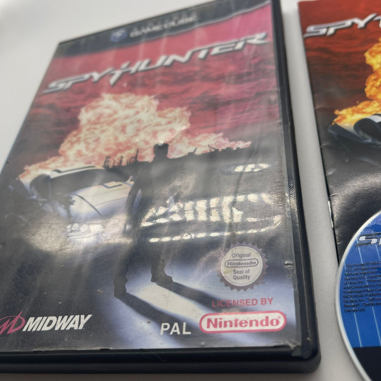 Spy Hunter Nintendo Gamecube Game + Manual PAL