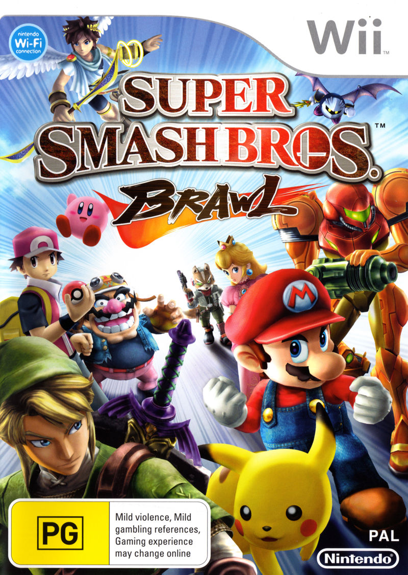 Super Smash Bros. Brawl Nintendo Wii Game PAL