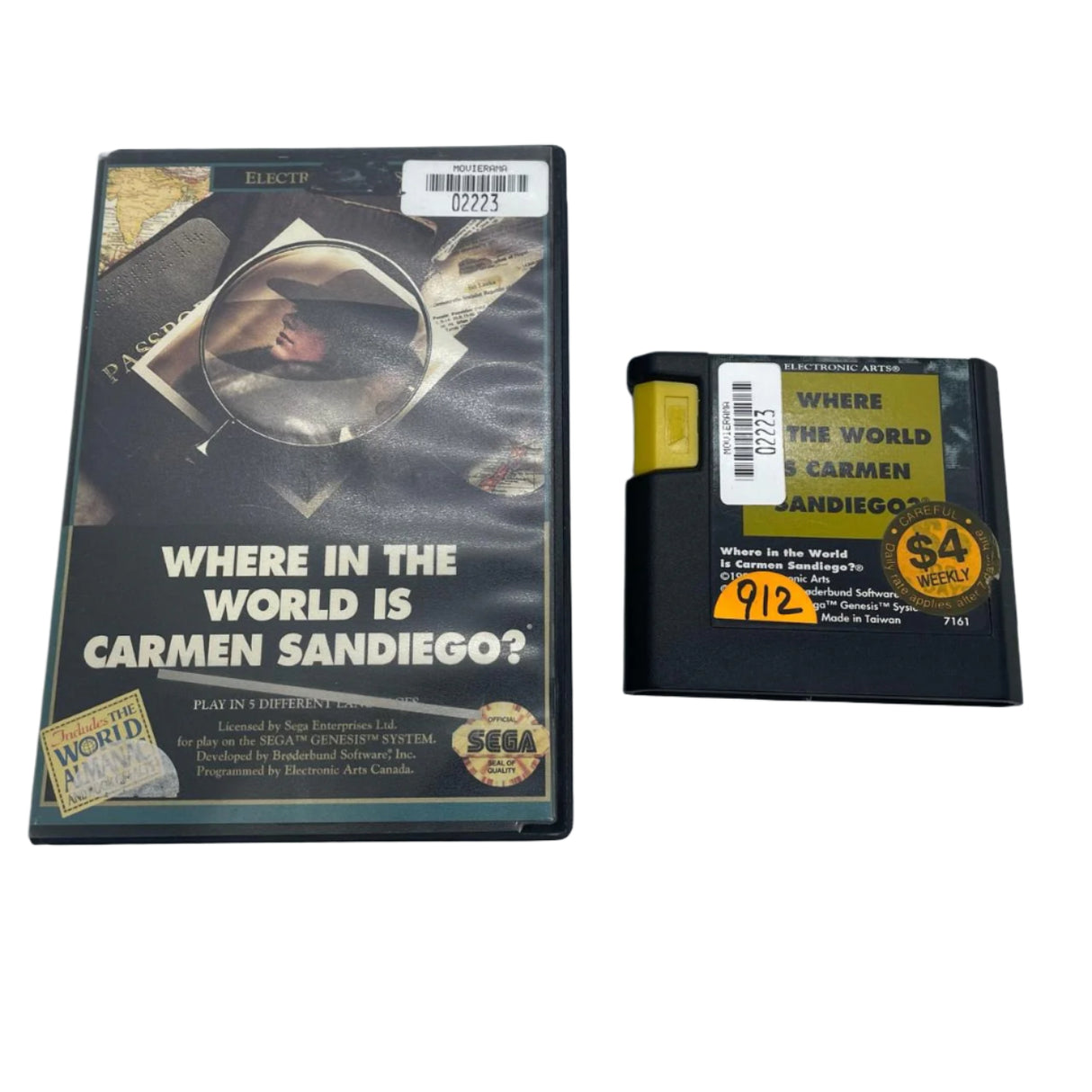 Where In The World Is Carmen Sandiego? Sega Mega Drive Game