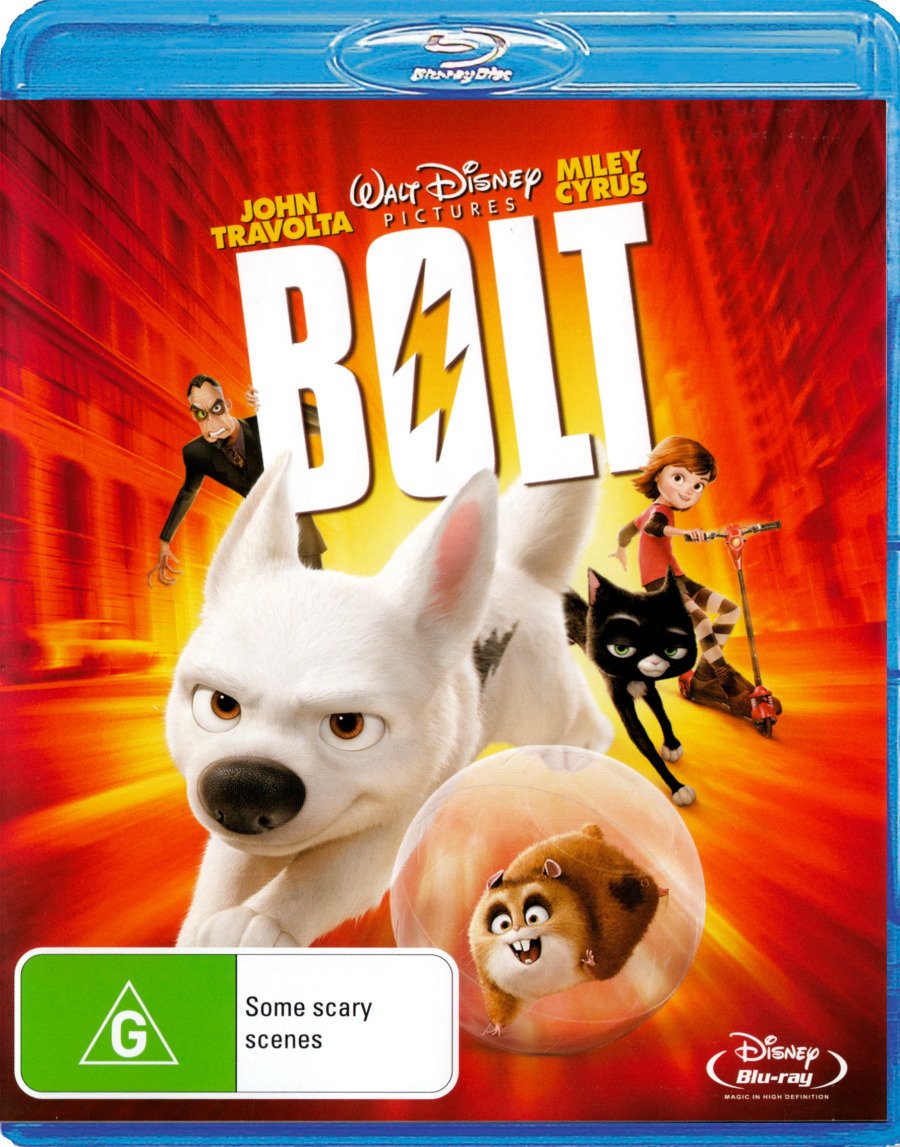 Bolt Blu-ray DVD New Sealed