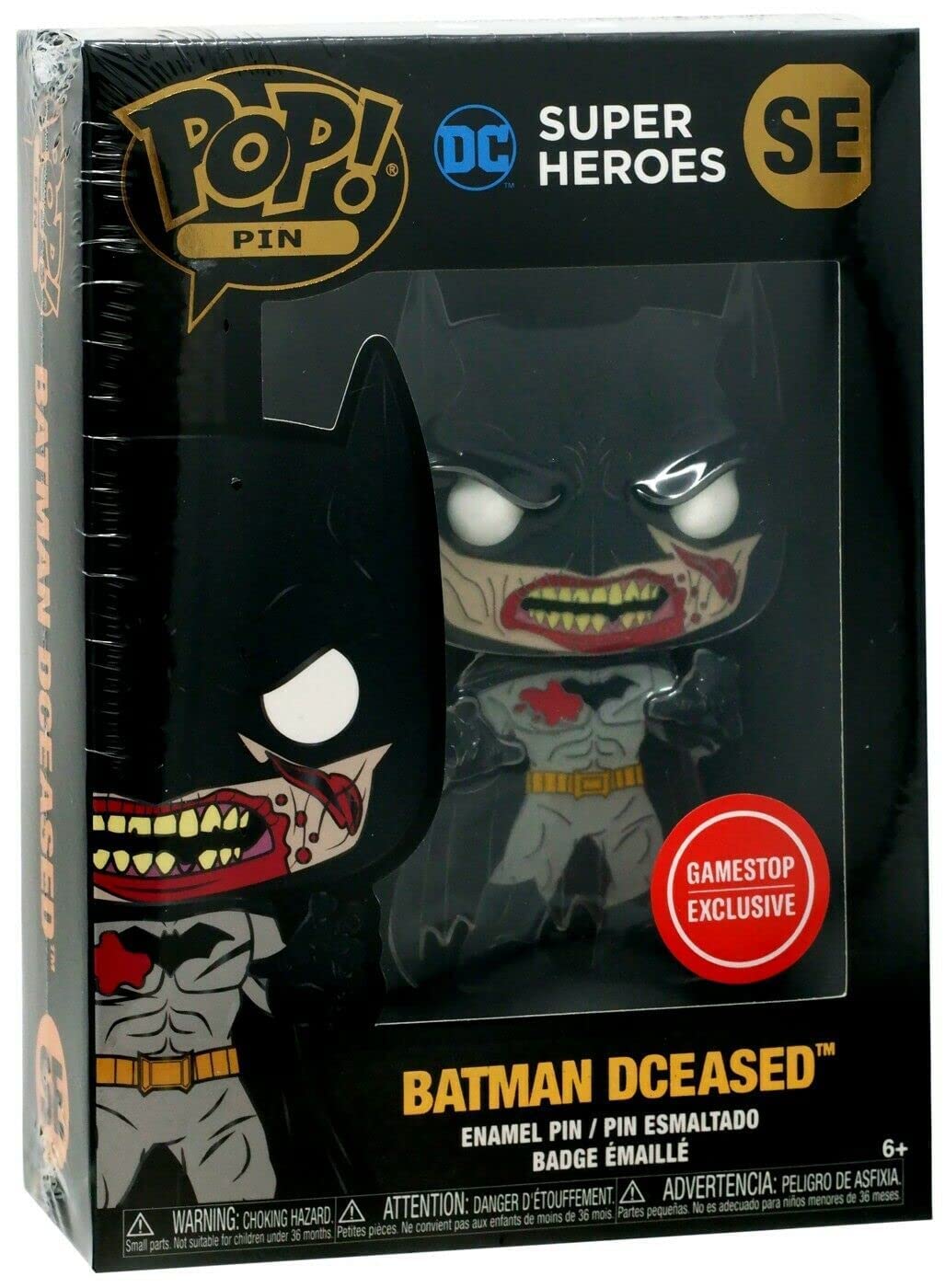 Batman Dceased #SE Pop Pin Vinyl Figure