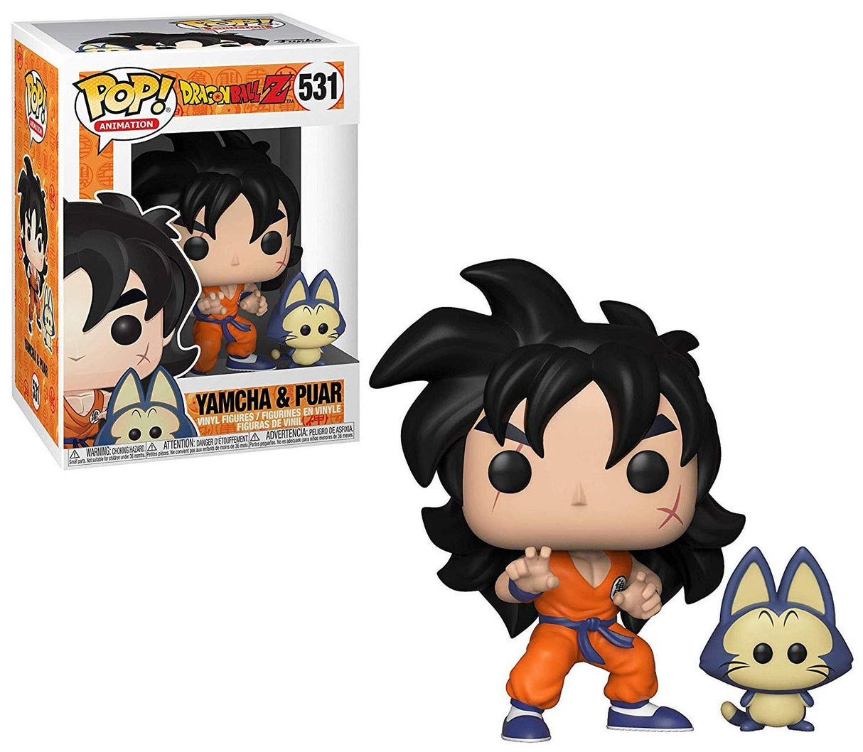 Dragon Ball Z Yamcha and Puar #531 Pop Vinyl Figure