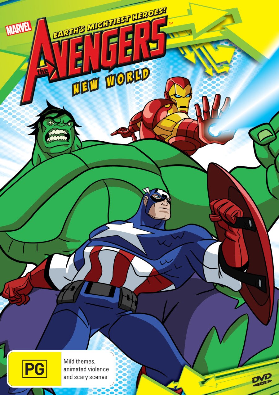 Avengers Earth's Mightiest Heroes The New World DVD