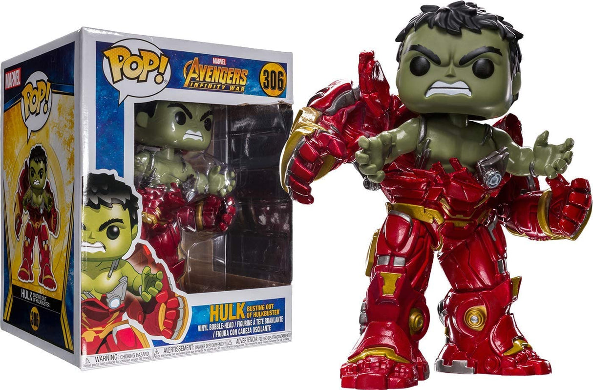Marvel Avengers Infinity War Hulk #306 Pop Vinyl Figure