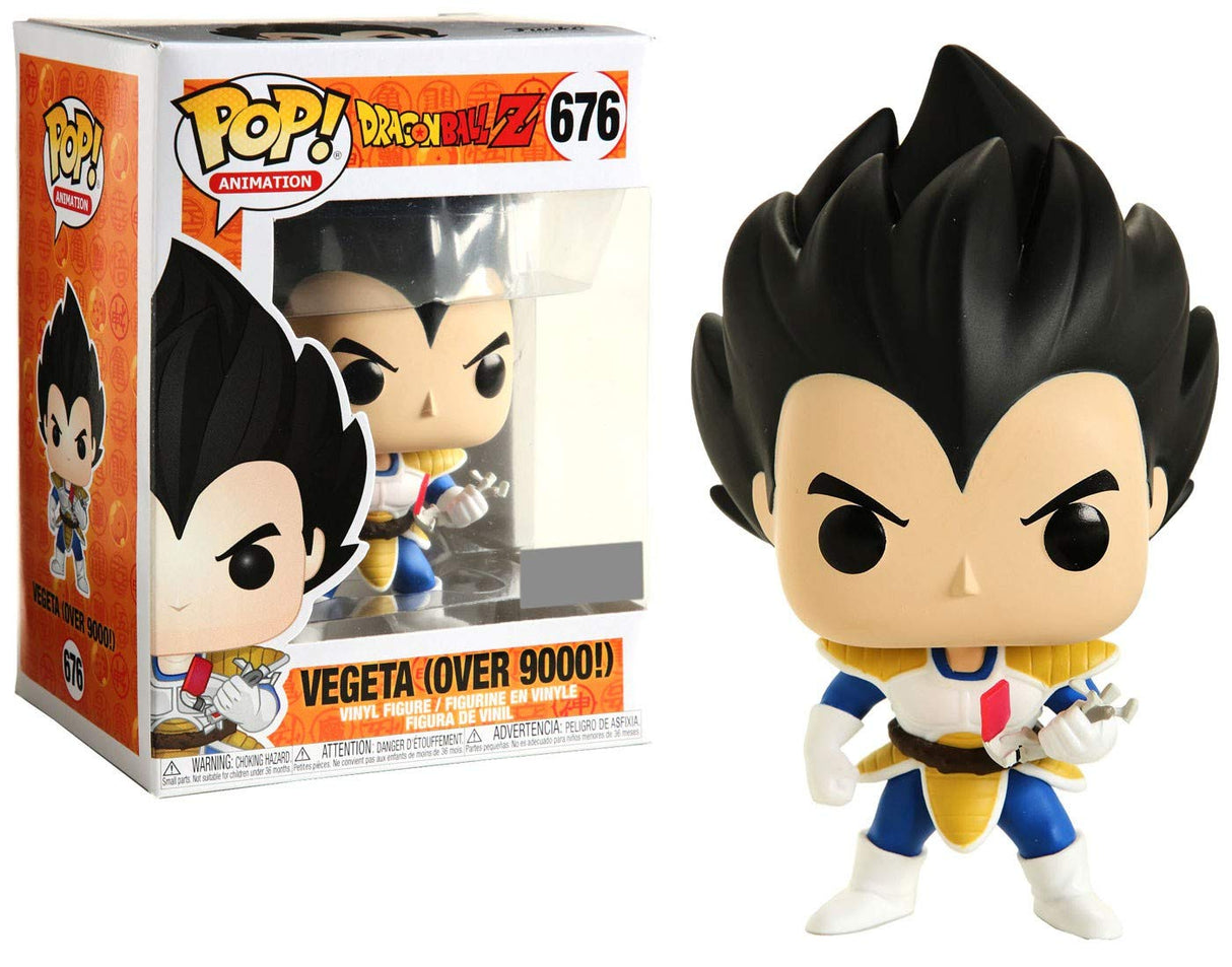Dragon Ball Z Vegeta Over 9000! #676 Pop Vinyl Figure