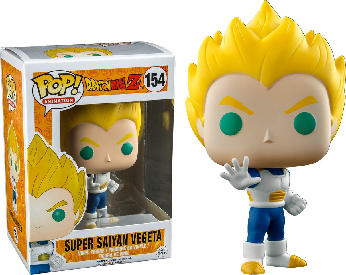 Dragon Ball Z Super Saiyan Vegeta #154 Funko Pop Vinyl Figure