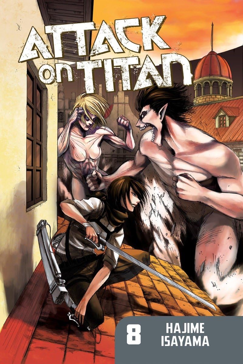 Attack on Titan 8 Hajime Isayama Manga Book