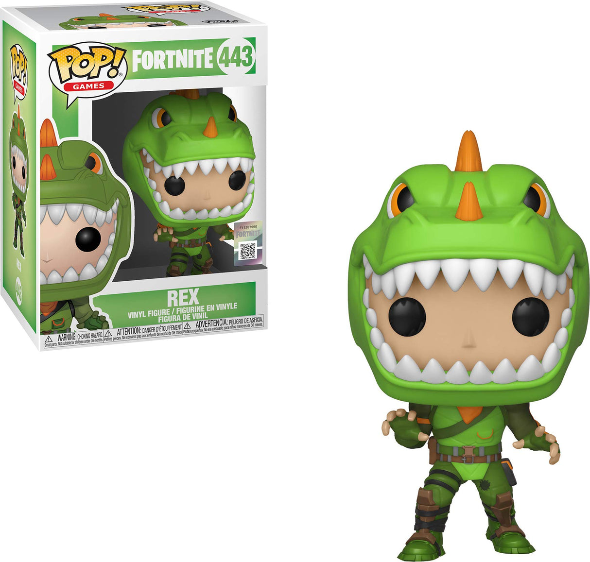 Rex Fortnite #443 Funko Pop Vinyl Figure