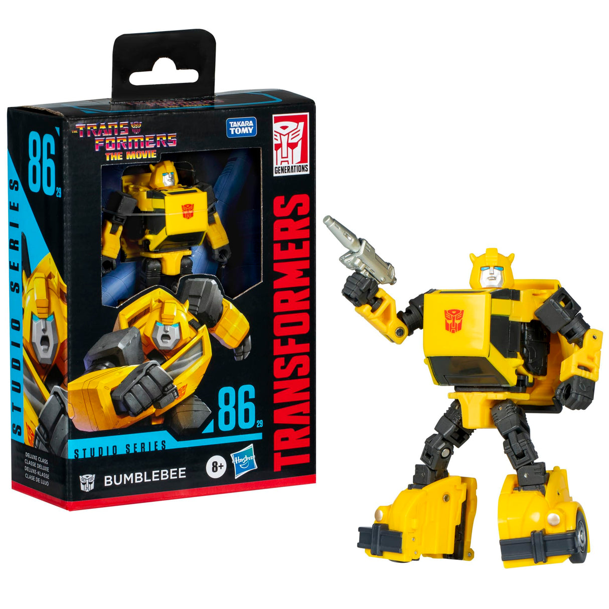 Transformers The Movie Studio Series Deluxe Class Bumblebee 86-29 Action Figure