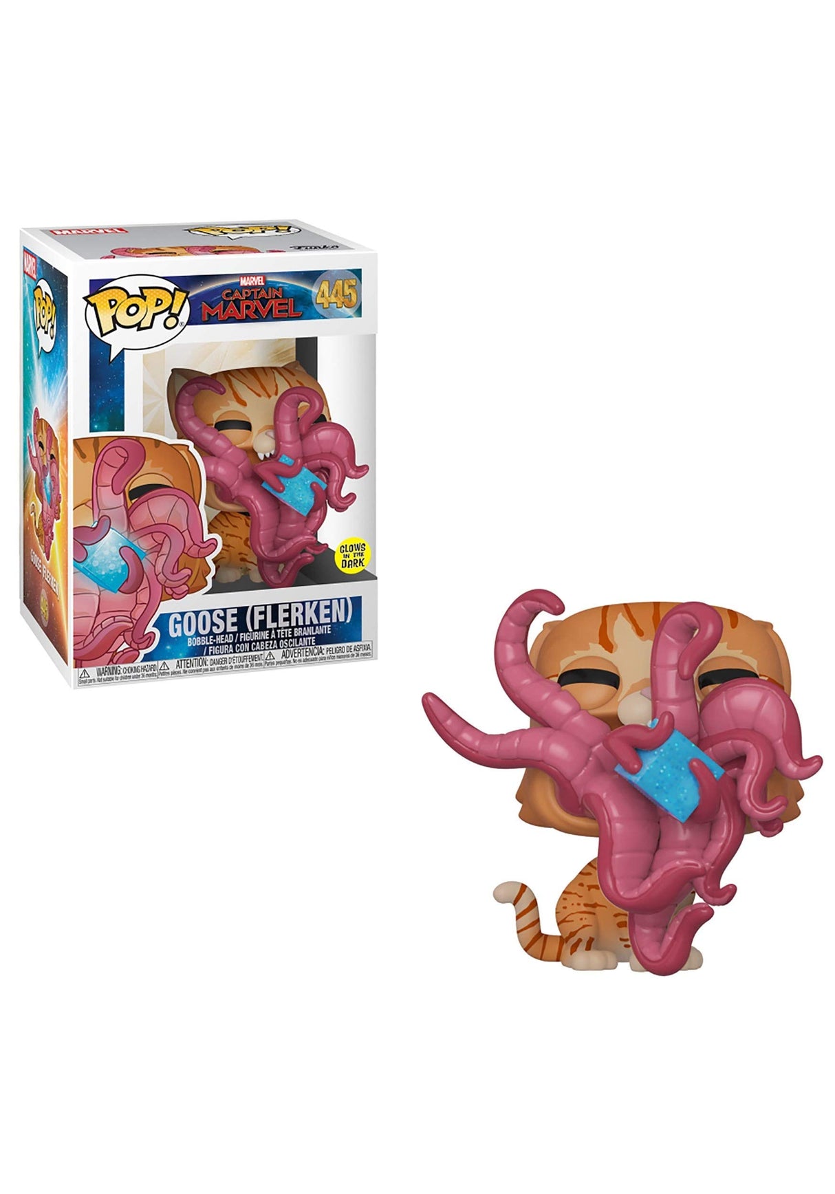 Captain Marvel Goose Flerken #445 Funko Pop Vinyl Figure