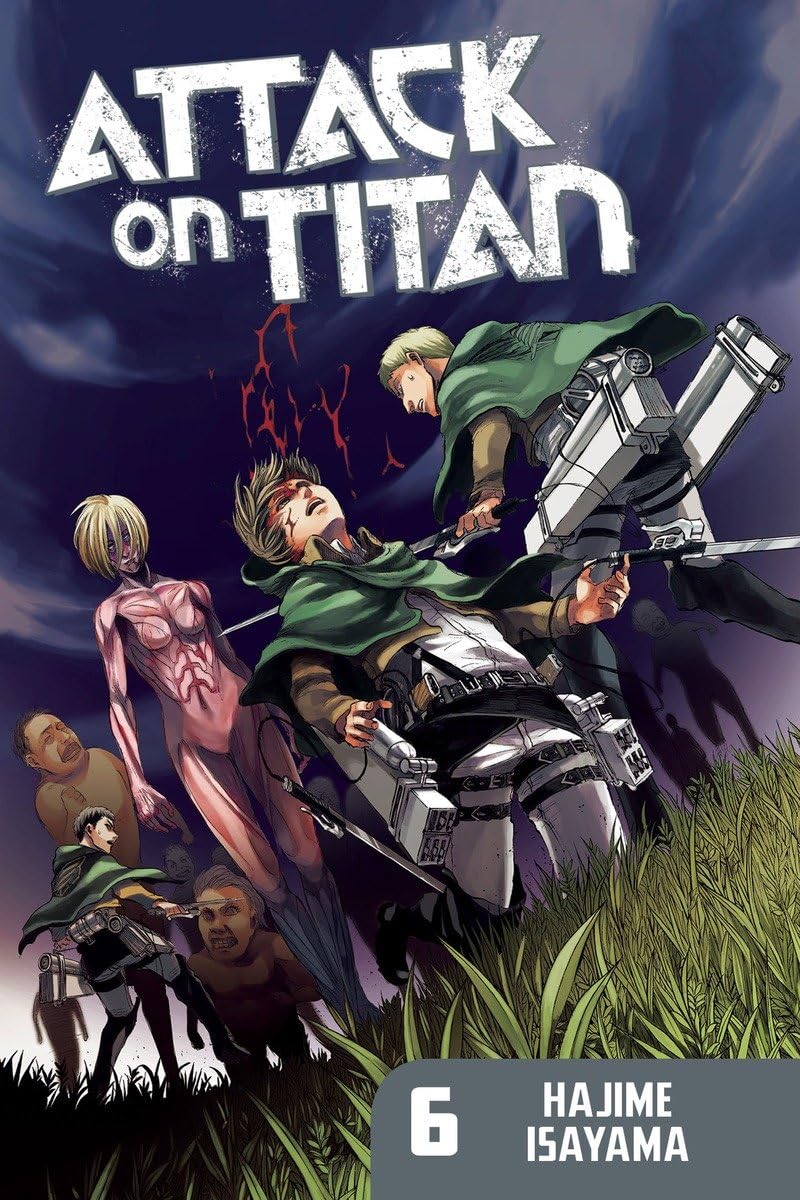 Attack on Titan 6 Hajime Isayama Manga Book