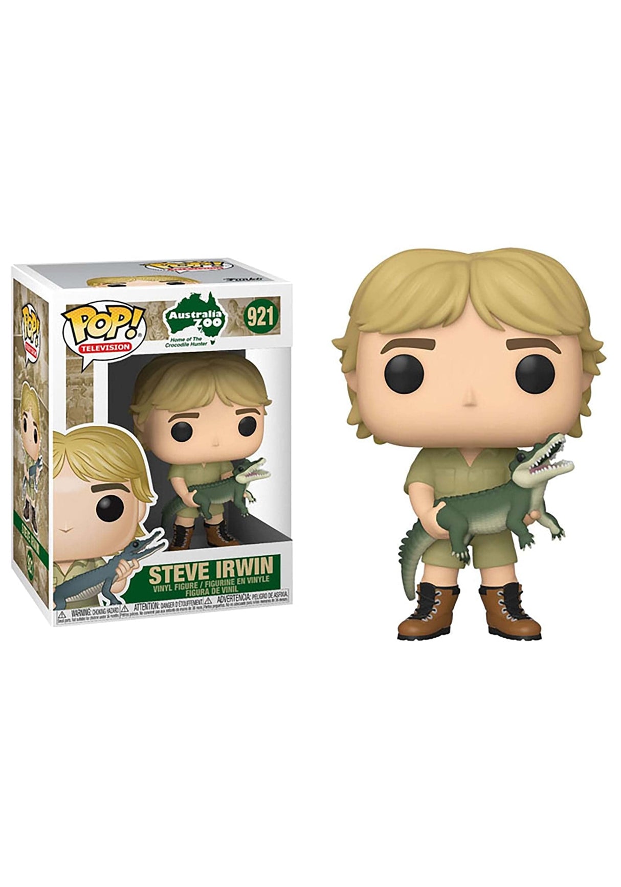 Crocodile Hunter Steve Irwin #921 Pop Vinyl Figure