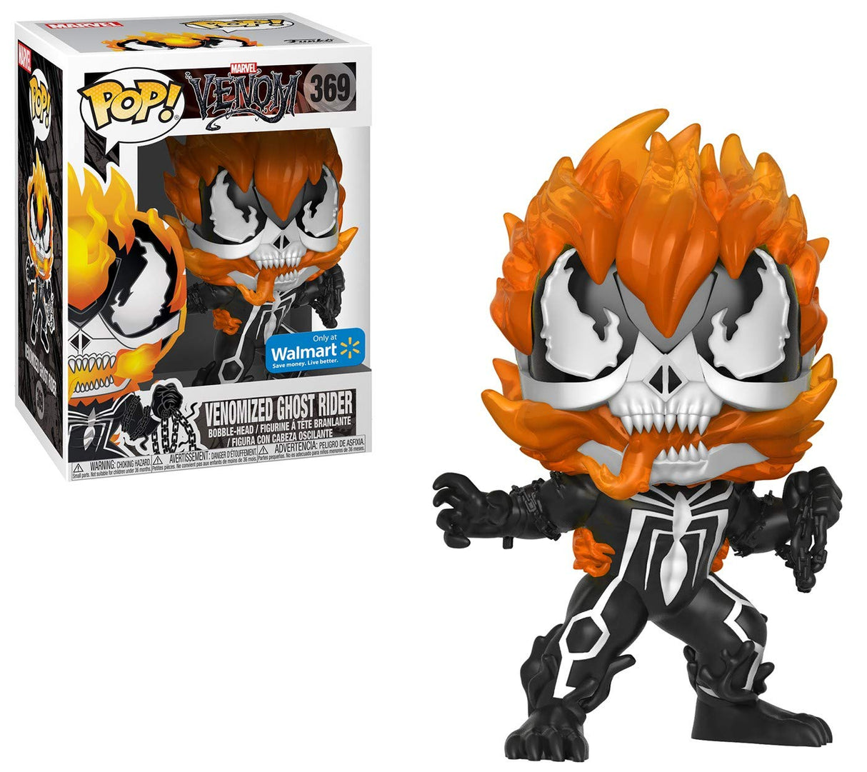 Marvel Venom Venomized Ghost Rider #369 Pop Vinyl Figure