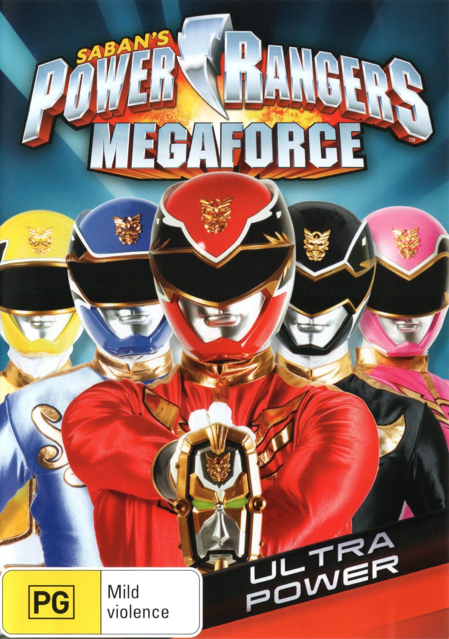 Power Rangers Megaforce Ultra Power DVD