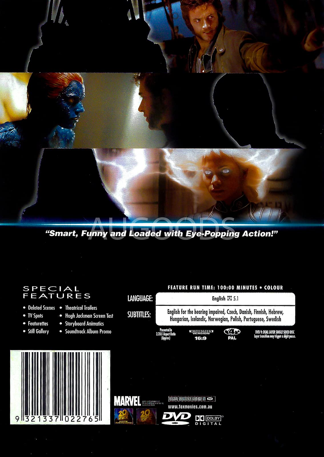 X-Men DVD