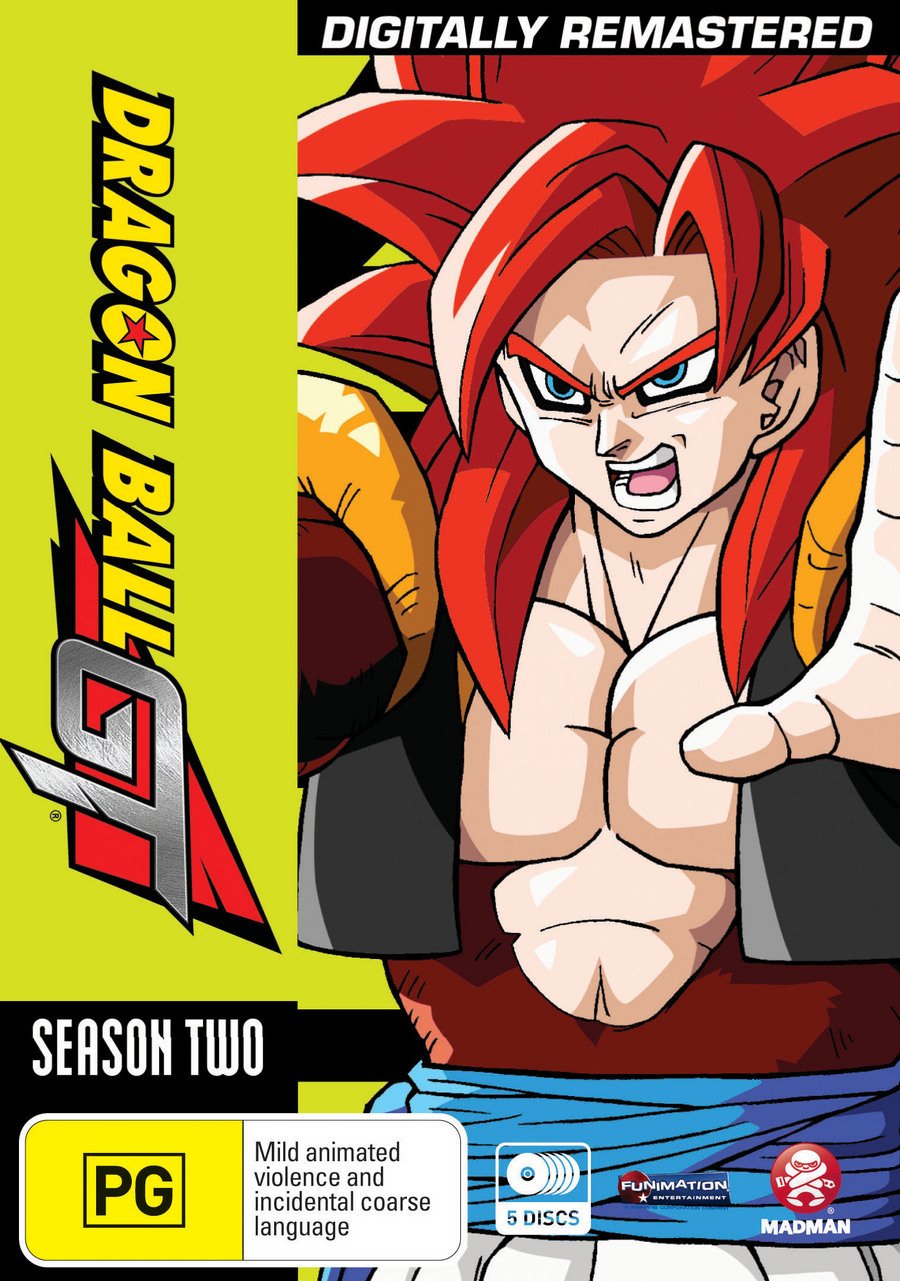 Dragon Ball Gt Remastered Uncut Season 2 & Movie DVD