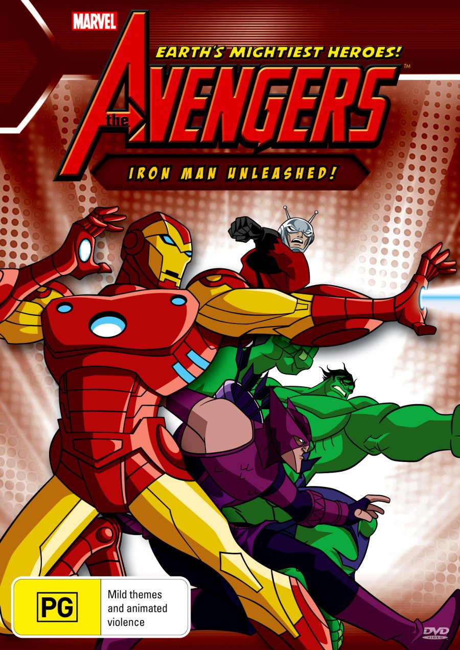 Avengers Earth's Mightiest Heroes The Iron Man Unleashed! DVD