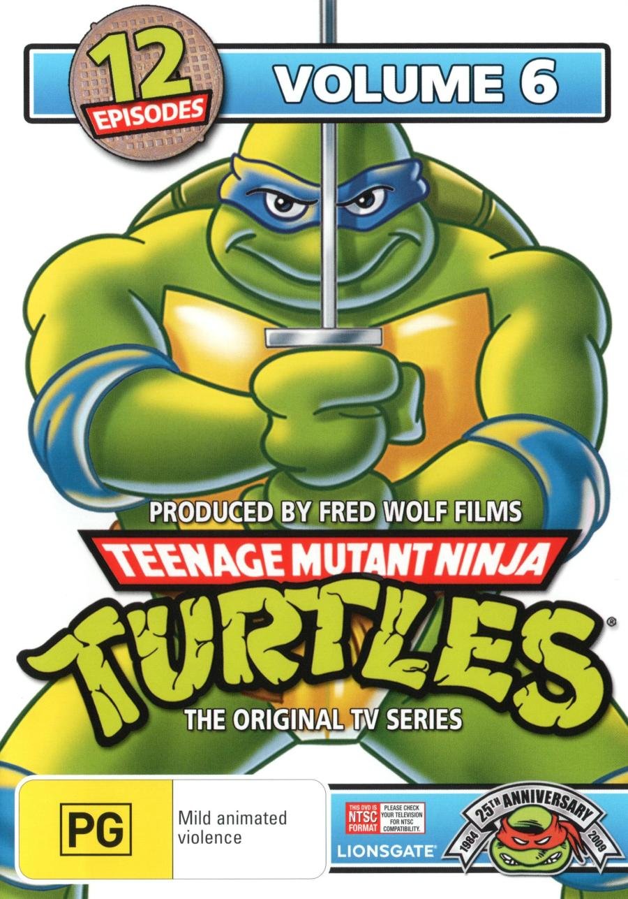 Teenage Mutant Ninja Turtles Volume 6 DVD