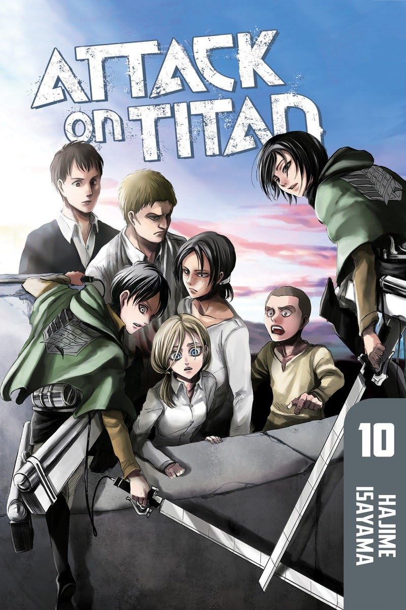 Attack on Titan 10 Hajime Isayama Manga Book