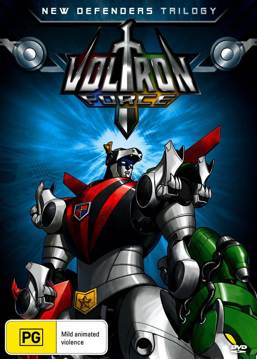 Voltron Force New Defenders Trilogy DVD