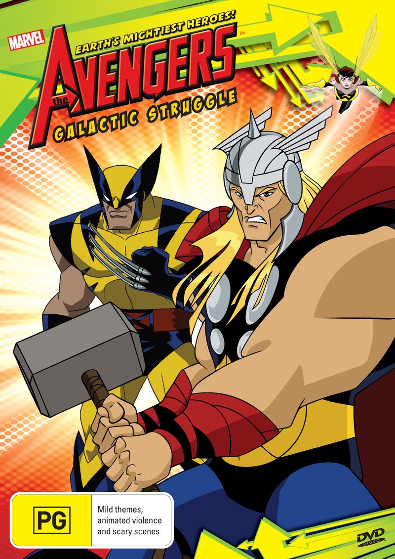 The Avengers Season 2: Galactic Struggle DVD