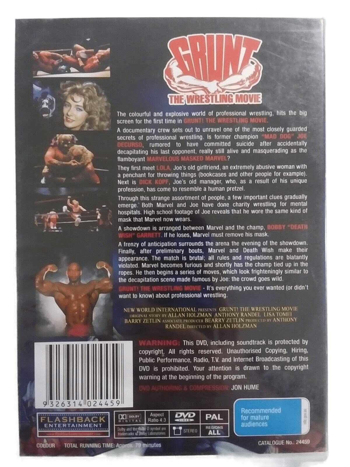 Grunt-The Wrestling Movie DVD