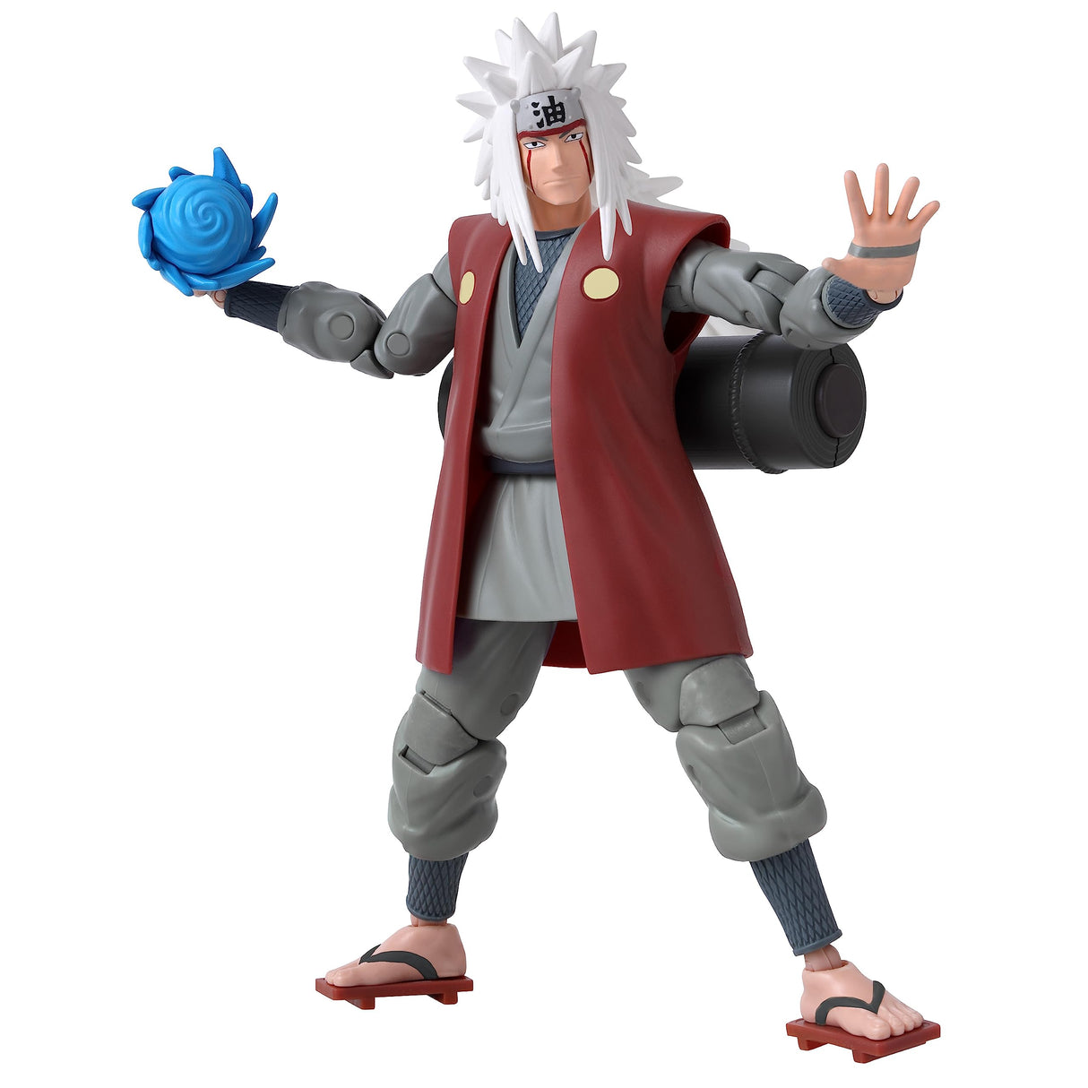 Bandai Anime Heroes Naruto Jiraiya Action Figure