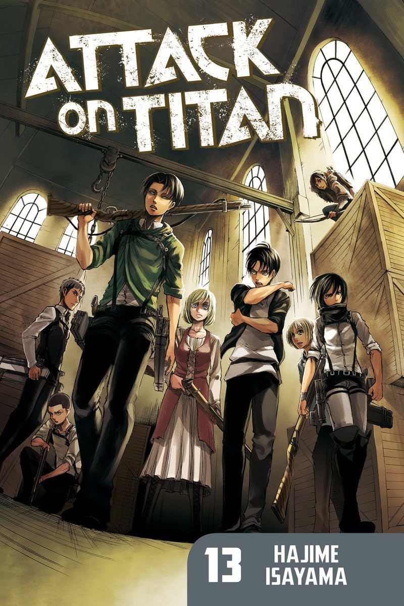 Attack on Titan 13 Hajime Isayama Manga Book