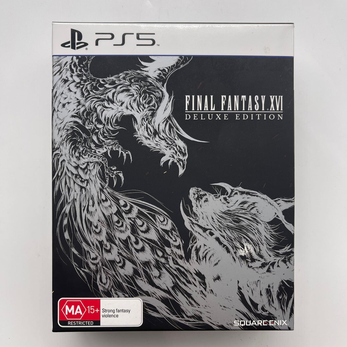 Final Fantasy 16 XVI Deluxe Edition PS5 Playstation 5 Steelbook Game Boxed