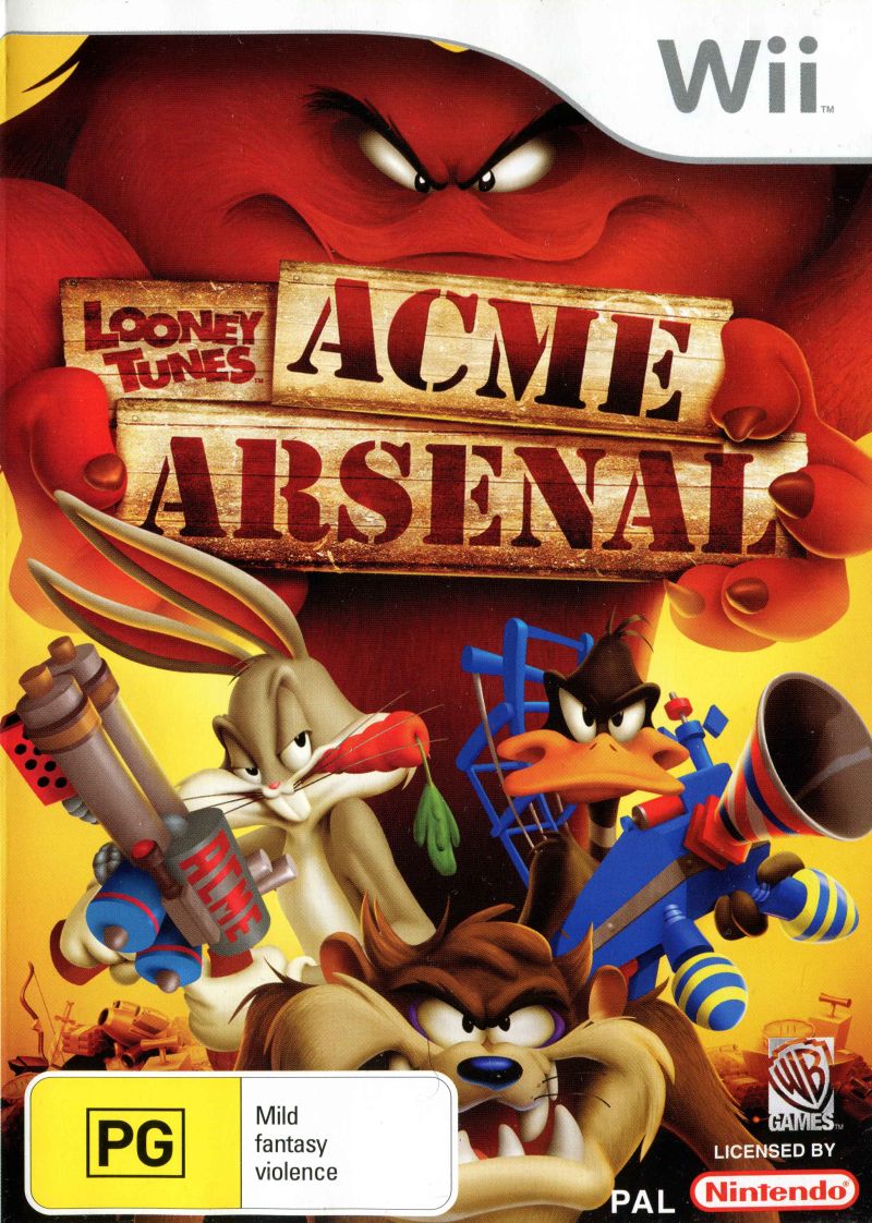 Looney Tunes: Acme Arsenal Nintendo Wii Game PAL