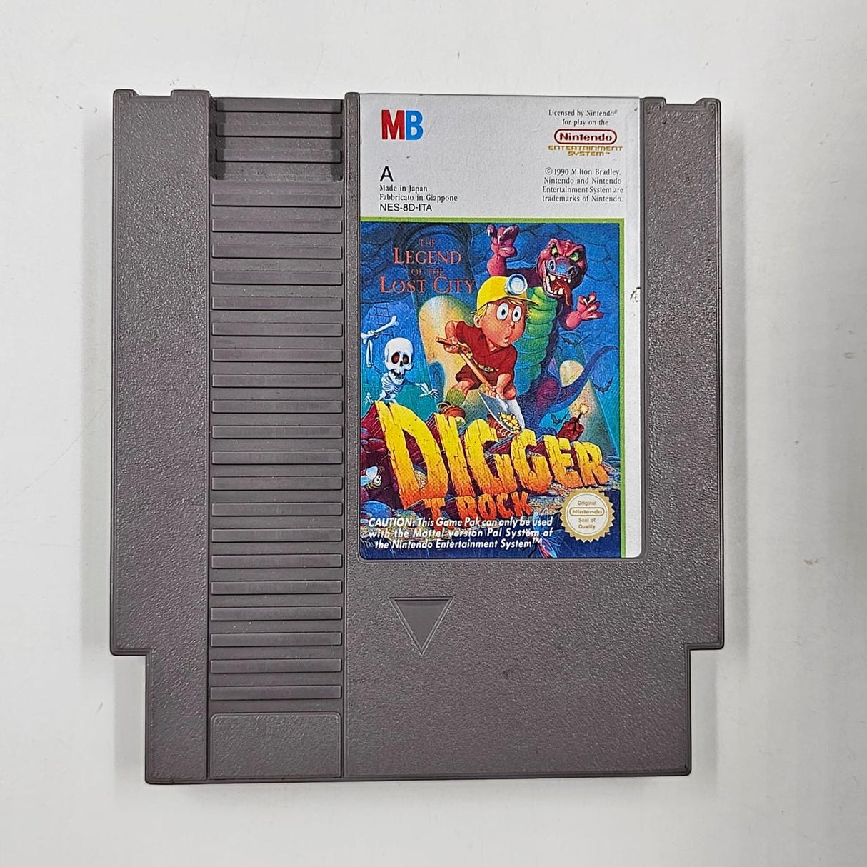 Digger T Rock Nintendo Entertainment System NES Game PAL