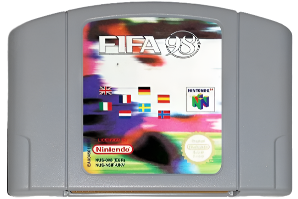 FIFA: Road to World Cup 98 Nintendo 64 N64 Game Cartridge PAL