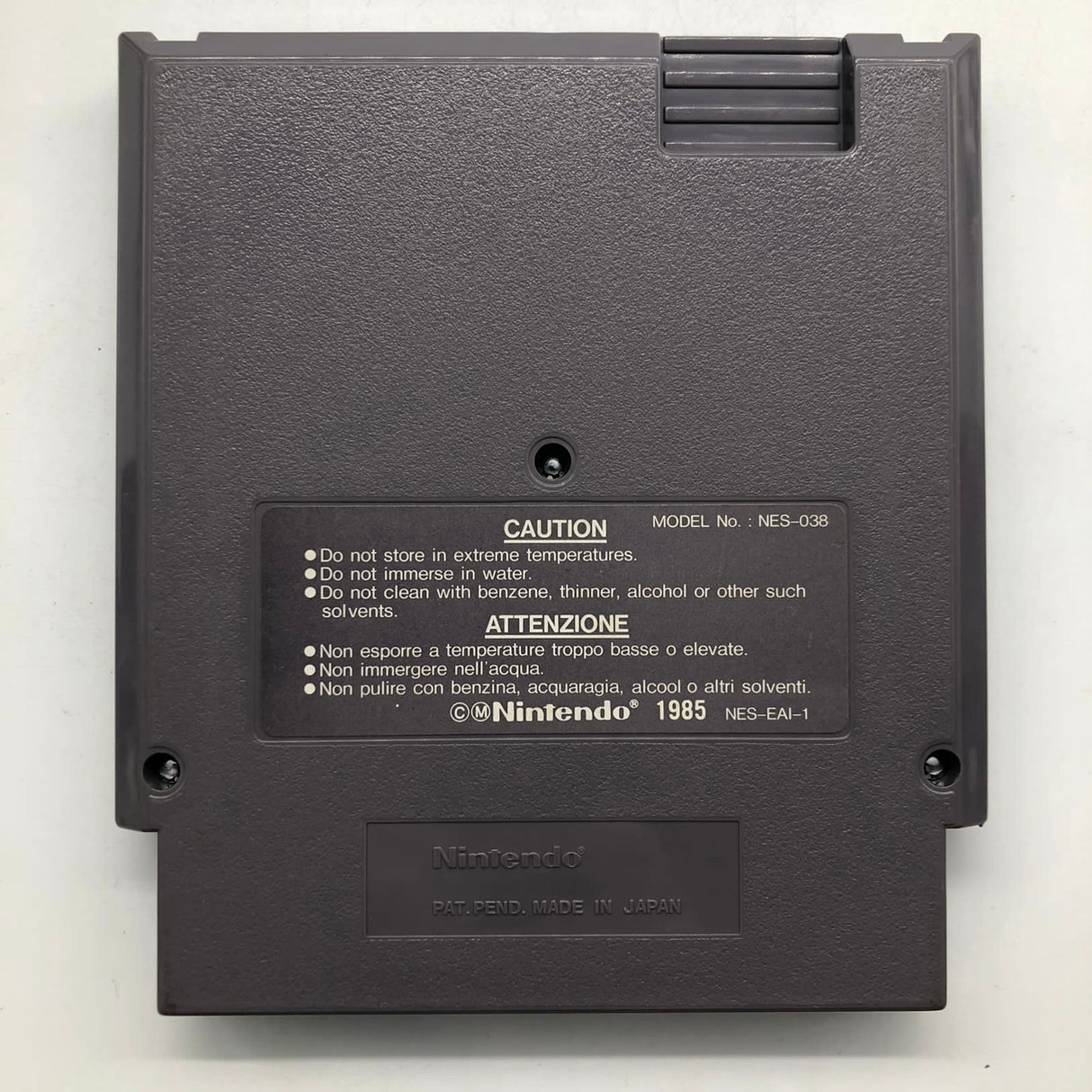 International Cricket Nintendo Entertainment System NES Game PAL