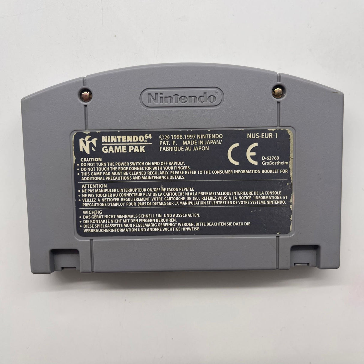 Knockout Kings 2000 Nintendo 64 N64 Game Cartridge PAL