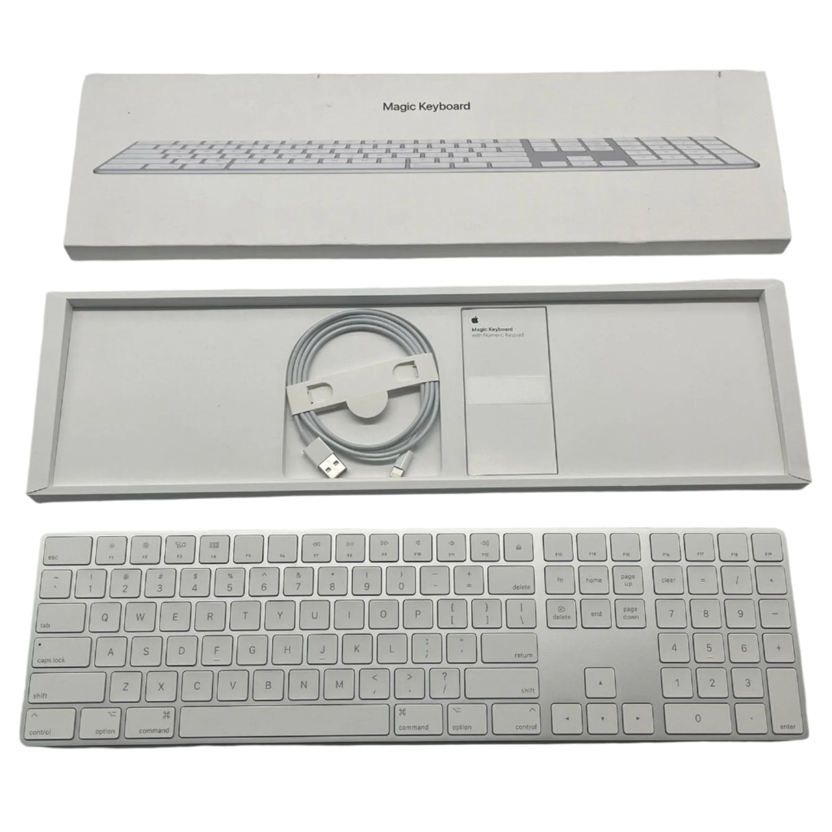 Apple Magic Keyboard with Numeric Keypad MK2C3ZA/A