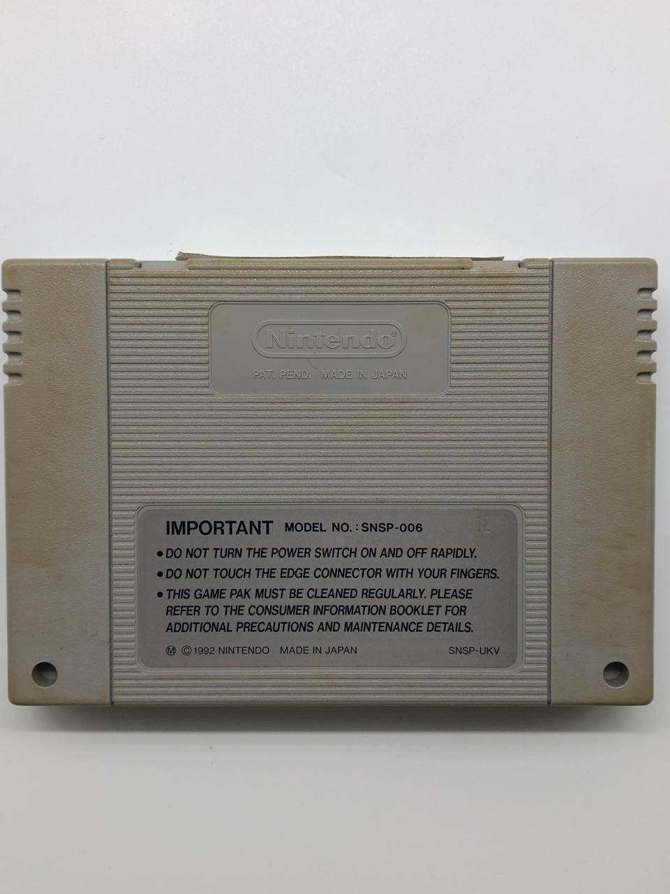 Super Star Wars Super Nintendo SNES Game Cartridge PAL