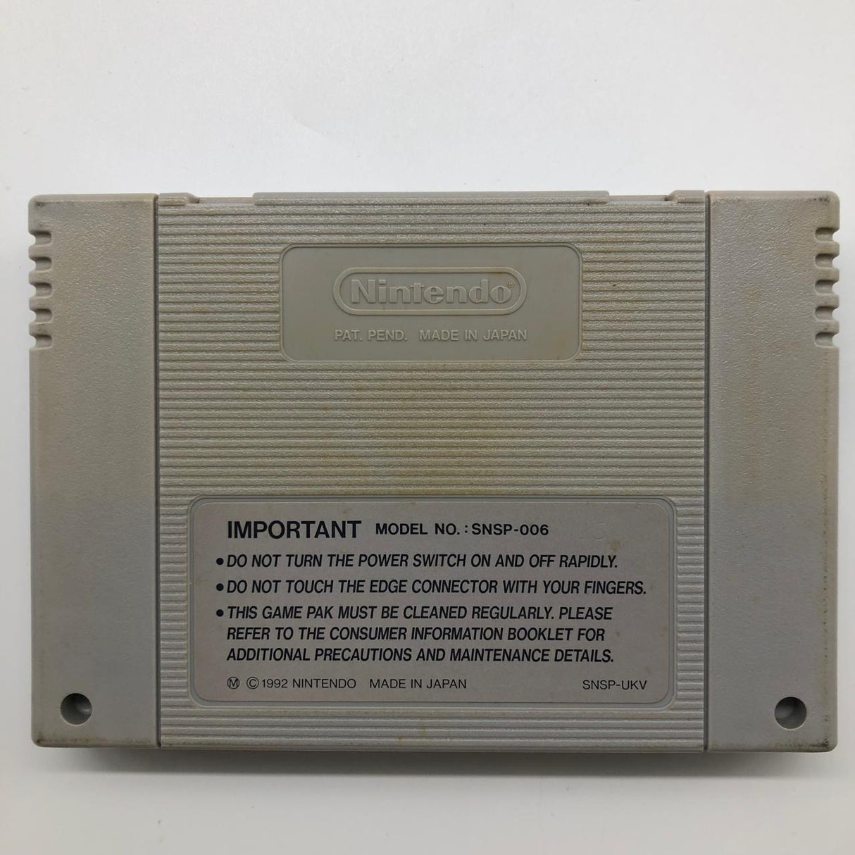 Sim City Super Nintendo SNES Game Cartridge PAL